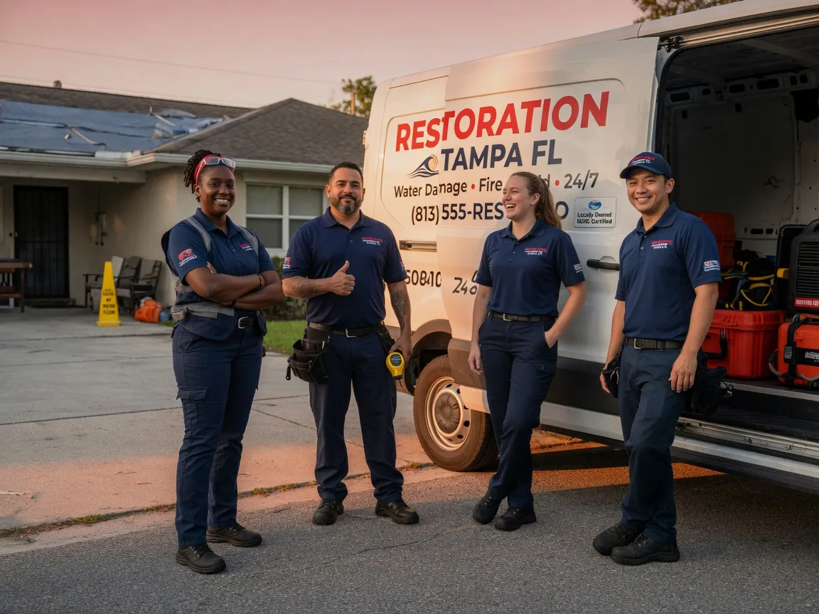Water Damage Restoration company in Nada, TX